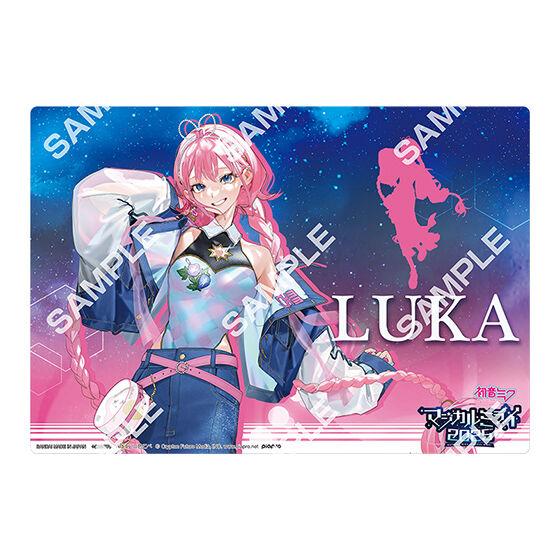 [Jumbo Carddass/Flat Gashapon] Hatsune Miku Clear Visual Poster ~Magical Mirai 2025~ 10