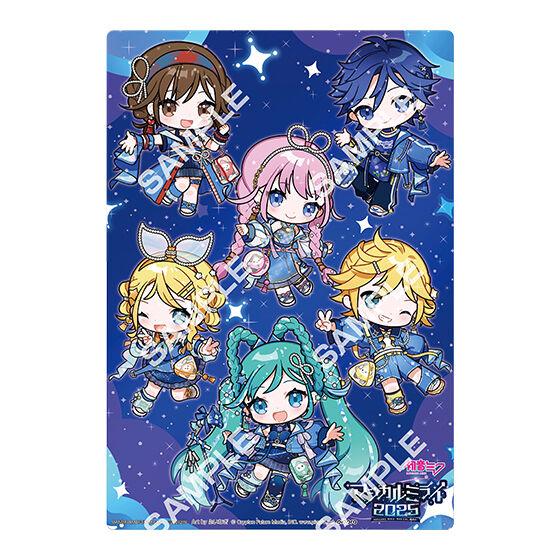 [Jumbo Carddass/Flat Gashapon] Hatsune Miku Clear Visual Poster ~Magical Mirai 2025~ 4