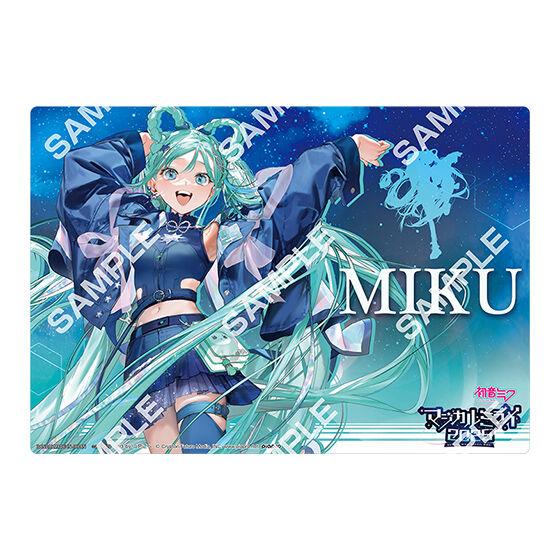 [Jumbo Carddass/Flat Gashapon] Hatsune Miku Clear Visual Poster ~Magical Mirai 2025~ 7
