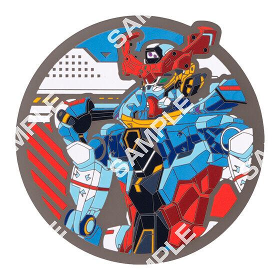 [Flat Gachapon] Gundam Series Clear Rubber Coaster ~Mobile Suit Gundam GQuuuuuuX~ 1