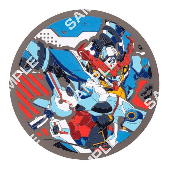 [Flat Gachapon] Gundam Series Clear Rubber Coaster ~Mobile Suit Gundam GQuuuuuuX~ 2