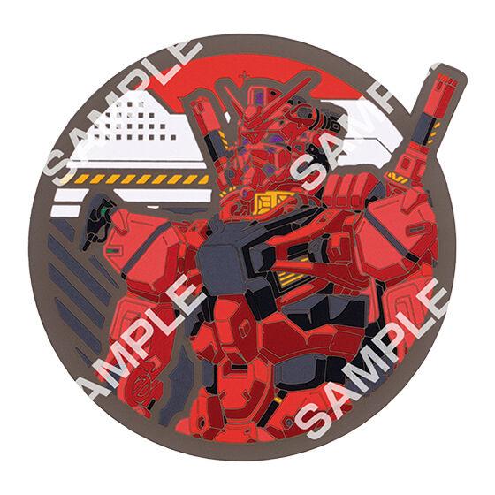 [Flat Gachapon] Gundam Series Clear Rubber Coaster ~Mobile Suit Gundam GQuuuuuuX~ 3