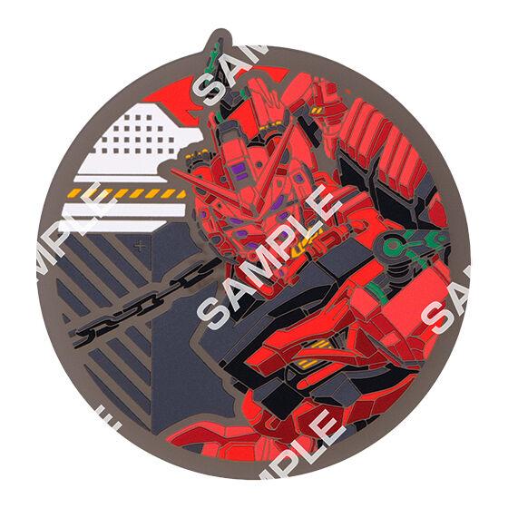 [Flat Gachapon] Gundam Series Clear Rubber Coaster ~Mobile Suit Gundam GQuuuuuuX~ 4