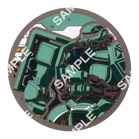 [Flat Gachapon] Gundam Series Clear Rubber Coaster ~Mobile Suit Gundam GQuuuuuuX~ 8