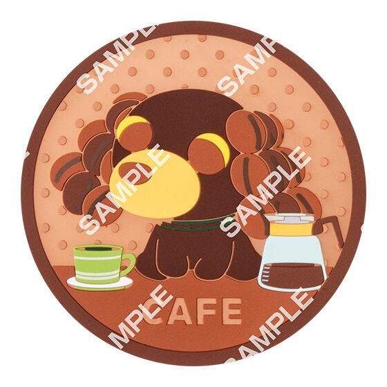 [Flat Gachapon] Ocha Dog Clear Rubber Coaster 6